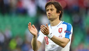 Tomas Rosicky droht das vorzeitige Ende der EM in Frankreich