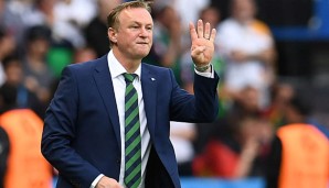 Michael O'Neill war mit der knappen Niederlage gegen Deutschland zufrieden