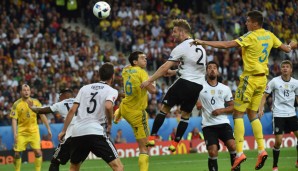 Shkodran Mustafi köpfte Deutschlands erstes Tor bei der EM