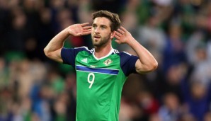 Will Grigg ist mit Nordirland bei der EM dabei