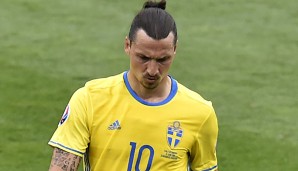 Zlatan Ibrahimovic gelingt bei der EM recht wenig