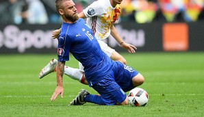 Daniele de Rossi ist weiter fraglich für das Spiel gegen Deutschland