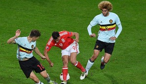 Hal Robson-Kanu ließ mit einem einfachen Trick die Hintermannschaft der Belgier aussteigen