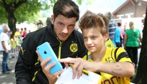 Milos Jojic wechselte im Winter 2013/2014 zu Borussia Dortmund