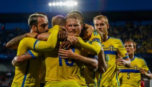 Gegen Dänemark gewann Schweden im Halbfinale mit 4:1