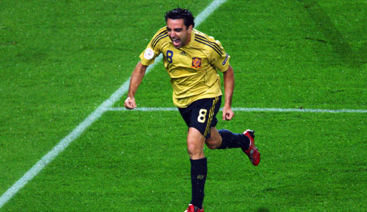 em 2008, spanien, xavi