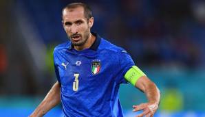 Giorgio Chiellini musste gegen die Schweiz bereits vor der Pause ausgewechselt werden.