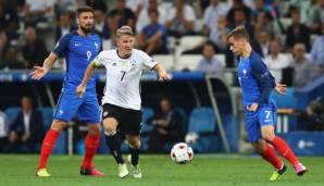 Bei der EM 2016 musste sich das DFB-Team Frankreich im Halbfinale geschlagen geben.