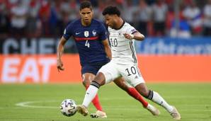 SERGE GNABRY: In der ersten Halbzeit beinahe komplett abgemeldet. Steigerte sich nach der Pause, sein Schuss in der 54. Minute verfehlte das Tor recht knapp. Note: 4.