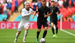 LUKE SHAW: Über seine linke Seite ging zunächst deutlich weniger als über Trippiers rechte, stand jedoch bei Grealishs Pass vor dem 1:0 genau richtig, legte Sterling den Treffer auf und war auch am 2:0 beteiligt. Note: 3.