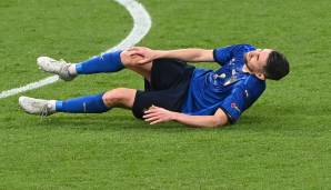 JORGINHO: Oft am Ball, meist Sieger in den direkten Duellen, dazu mit Italiens bester Passquote - Jorginho steigerte sich im Verlauf des Spiels stark und eroberte die Hoheit im Zentrum. Mit den meisten abgefangenen Bällen bei Italien. Note: 2,5.