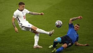 KIERAN TRIPPIER: Lieferte die butterweiche Flanke zum Shaw-Treffer. Ansonsten mit wenigen Aktionen im Spiel nach vorne, dafür sehr giftig gegen den Ball. Note: 2,5.