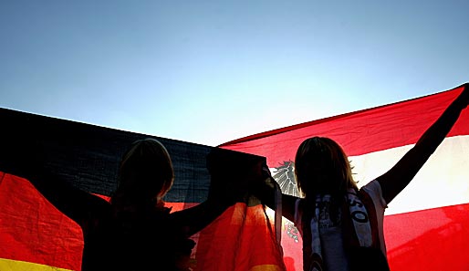 Vor dem EM-Qualifikationsspiel Österreich gegen Deutschland war es nicht überall so friedlich