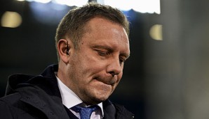 Andre Breitenreiter war nach dem Ausscheiden gegen Donezk bedient