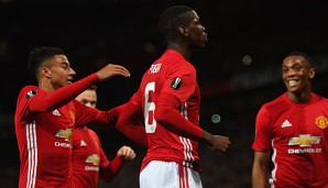 Paul Pogba schoss ManUtd mit seinem Doppelpack zum Sieg