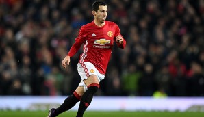 Henrikh Mkhitaryan hat zum ersten Mal für Manchester United getroffen