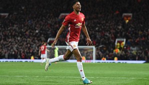 Marcus Rashford erzielte in der Verlängerung das entscheidende Tor für Manchester United