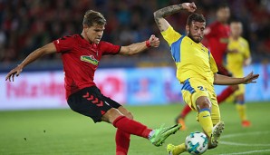 Das Hinspiel im eigenen Stadion gewann der SC Freiburg mit 1:0.