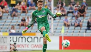 Jonathan Klinsmann steht vor seinem Debüt für die Berliner Profimannschaft