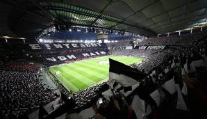 Das Stadion beim Halbfinal Hinspiel der SGE gegen Chelsea ist bereits ausverkauft.