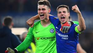 Chelsea-Keeper Kepa macht das zweite rein englische Europapokalfinale perfekt.