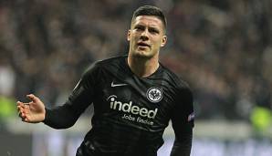 Luka Jovic traf für Eintracht Frankfurt im Europa-League-Duell mit dem FC Chelsea.