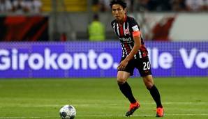 Makoto Hasebe hier gegen Flora Tallinn.