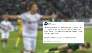 Oder ist Wolfsberg eigentlich das Piemonte Calcio der Europa League? Keine Lizenz, doofer Name, aber kicken wie Messi und Co. und niemand hat's gewusst.