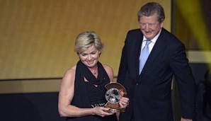 Silvia Neid wurde aufgrund ihrer Leistungen beim EM-Sieg der deutschen Frauen "Welttrainerin 2013"