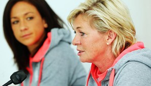 Silvia Neid will mit ihren Mädels die WM-Endrunde buchen