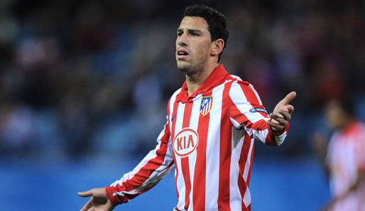 Maxi Rodriguez wechselte im Sommer 2005 von Espanyol Barcelona zu Atletico Madrid