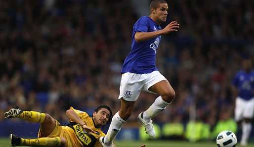 Für ihn sollen Tottenham und der FC Chelsea bieten: Jack Rodwell vom FC Everton