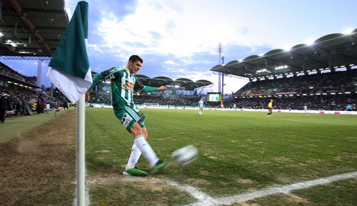 Auf dem Grund des alten Stadions soll das neue entstehen