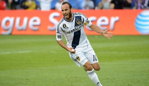 Landon Donovan zählt mit 131 Treffern zu den Superstars in der MLS