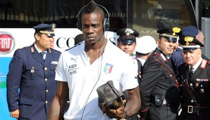 Mario Balotelli macht in Italien mal wieder abseits des Feldes Schlagzeilen