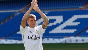 Toni Kroos könnte im Supercup gegen Sevilla sein erstes Pflichtspiel für Real Madrid bestreiten