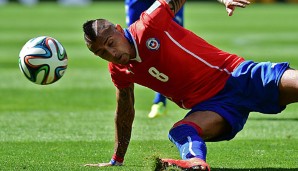 Arturo Vidal und Chile kamen gegen Mexiko nicht über ein torloses Remis hinaus