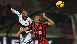 Besiktas setzte sich knapp, aber verdient bei Gaziantep durch