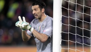 Gianluigi Buffon ist seit 2001 die Nummer Eins im Tor von Juventus