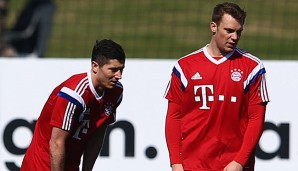 Robert Lewandowski steht dazu, dass er Cristiano Ronaldo gewählt hat und nicht Manuel Neuer