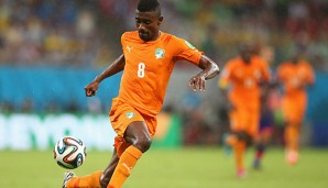 Salomon Kalou war für die Elfenbeinküste gegen Angola erfolgreich