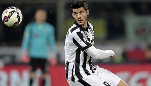 Alvaro Morata wurde in der Coppa Italia kurz vor Schluss vom Platz gestellt