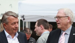 Wolfgang Niersbach erhält für seinen Plan Rückendeckung von Michael Vesper