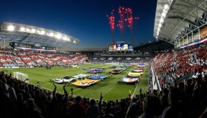 Show und Spektakel gehören auch zu den wichtigen Punkten der MLS