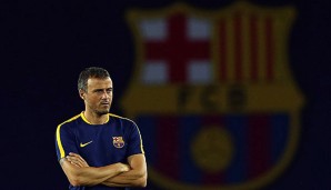 Luis Enrique schaffte beim FC Barcelona auf Anhieb das Triple