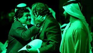 Diego Armando Maradona hat Platini schon mehrfach verbal angegriffen