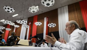 Sepp Blatter ist seit 1998 Präsident der FIFA