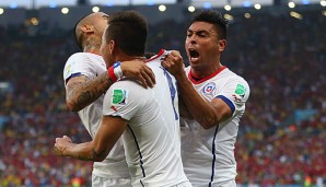 Arturo Vidal, Eduardo Vargas und Gonzalo Jara sind wieder für Chile dabei