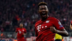 David Alaba schaffte es ins UEFA-Team des Jahres