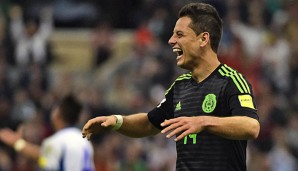 Javier Hernandez entschied die Partie spät durch einen Flugkopfball